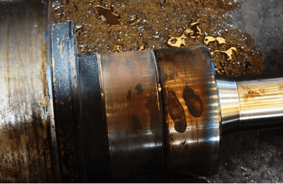 overheating failure in bearings